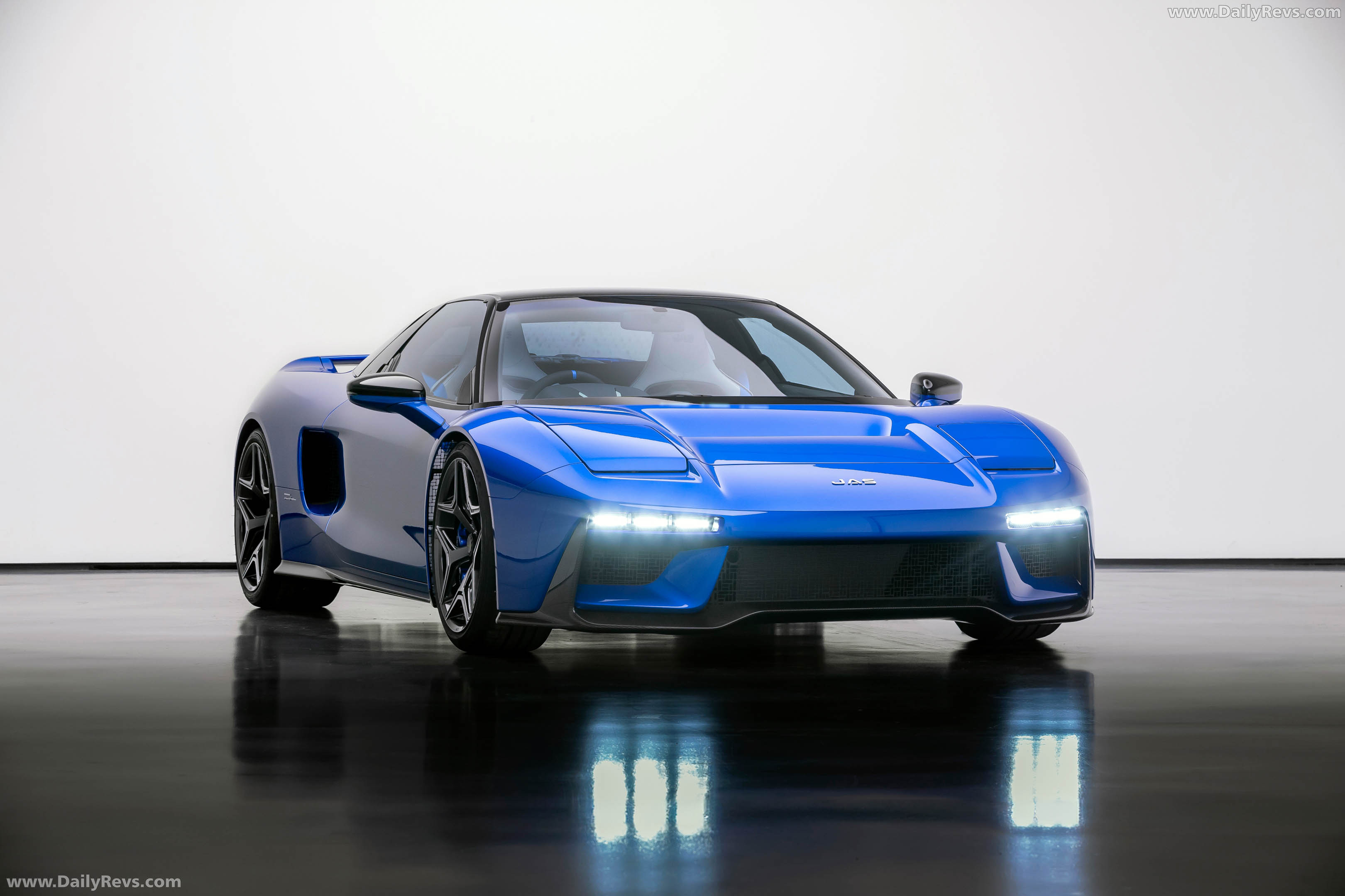 2026 JAS Motorsport Tensei Deep Blue Front View